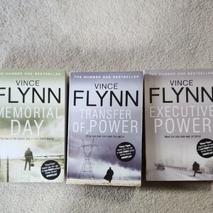 Vince Flynn Paperback Books - Set of 3